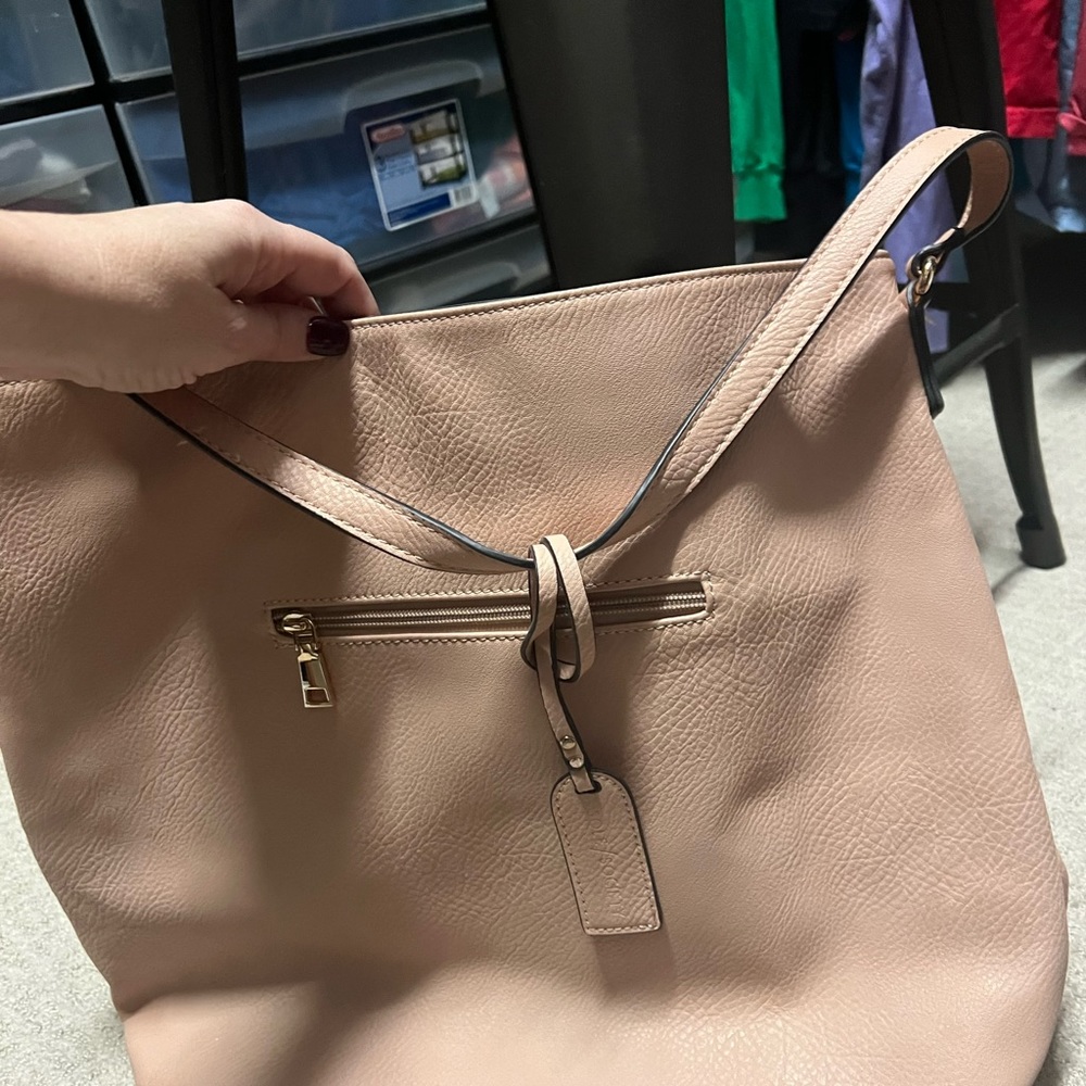 Light pink tote bag